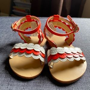 Janie and Jack summer sandals size 4